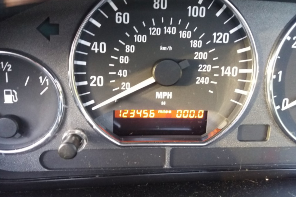 Odometer backwards