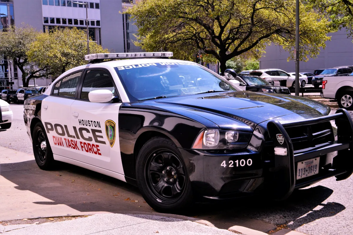 police car texas houston