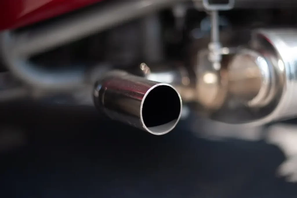 Car vehicle exhaust pipe