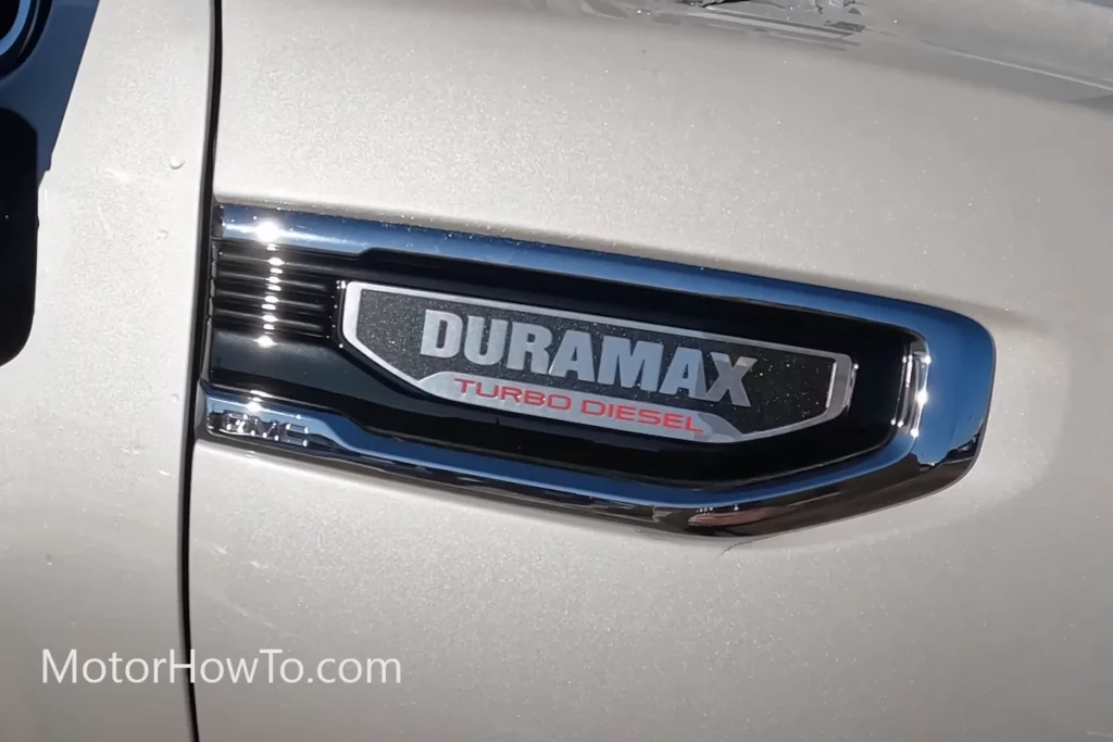 Duramax turbo diesel engine
