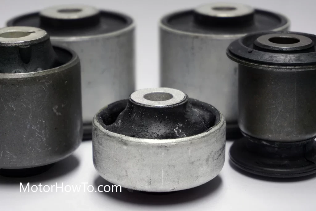 Silicone and rubber mounts and bushings