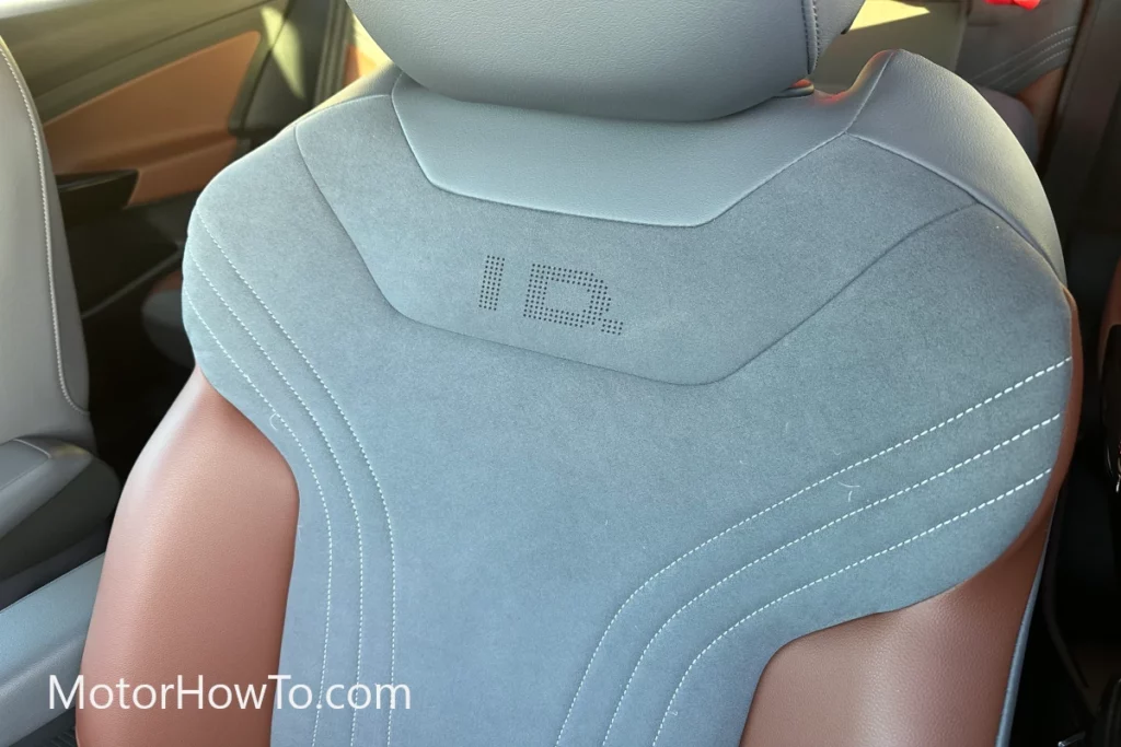 VW ID.4 Front Seat Backrest with ID. perforation