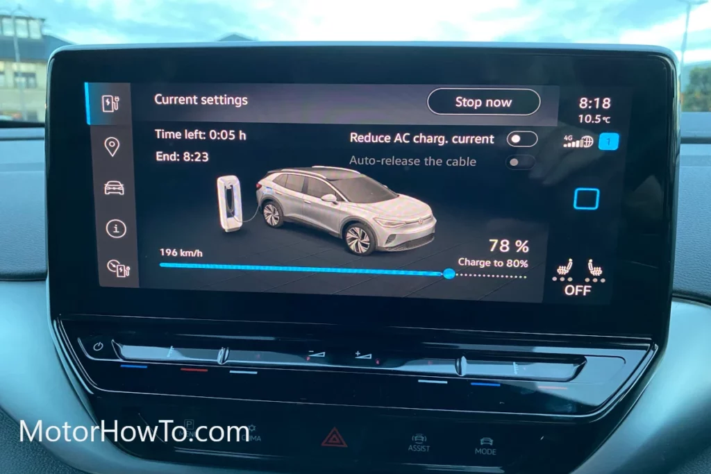 VW ID.4 Vehicle Charging