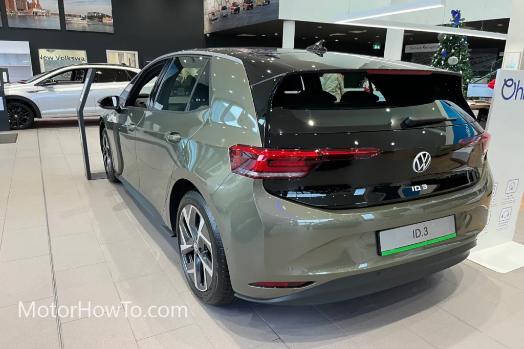VW-New-ID.3-back-view-in-Dark-Olivine-Green-Metallic